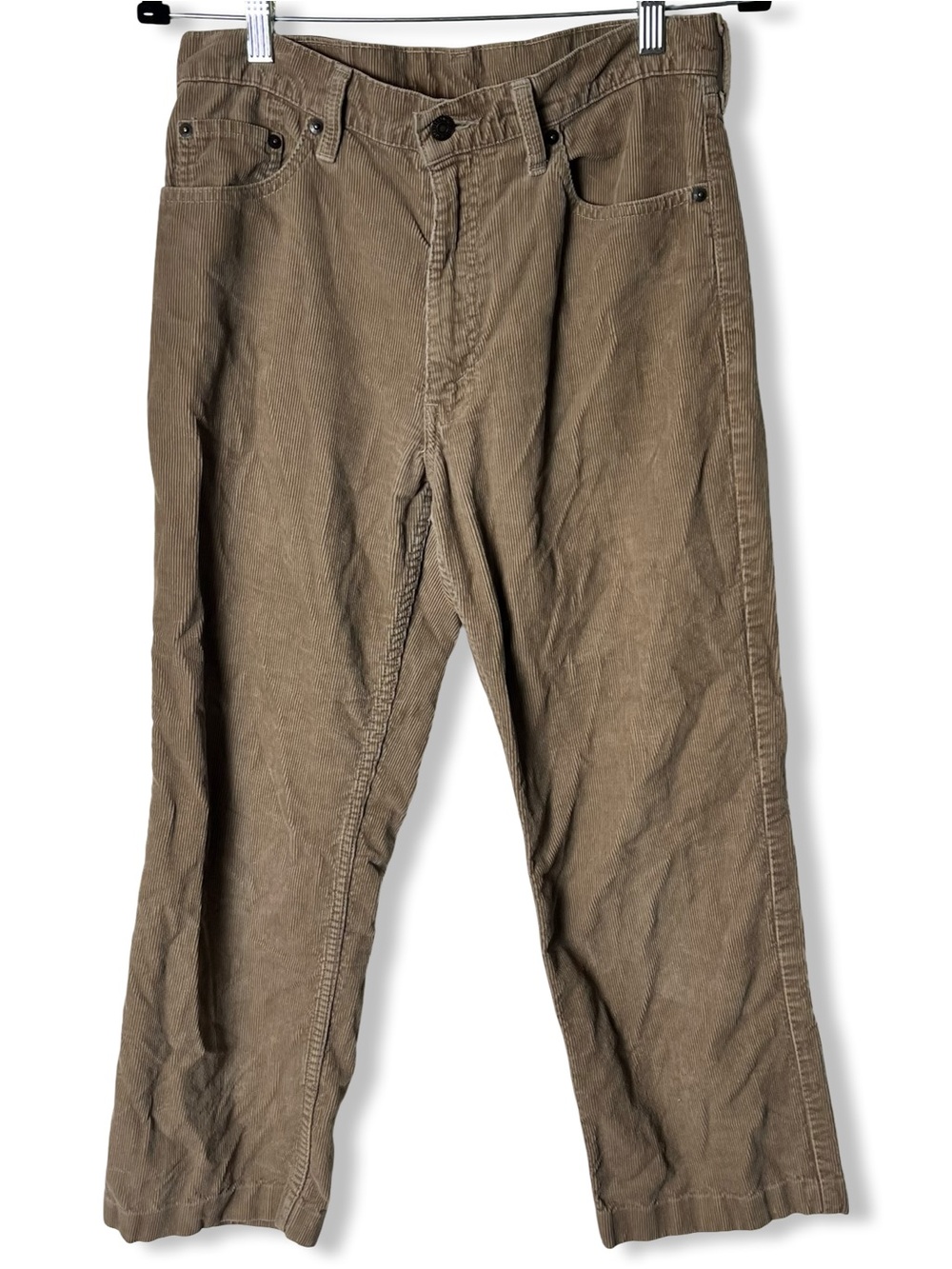 Levis 515-15 Mens VTG Corduroy Pants Made In Japan Brown Tan Cords RARE 31x34